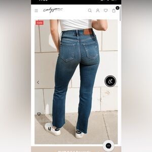 Carly Jean Los Angeles Kate Cropped Flare